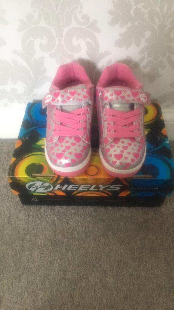 heelys silver hearts